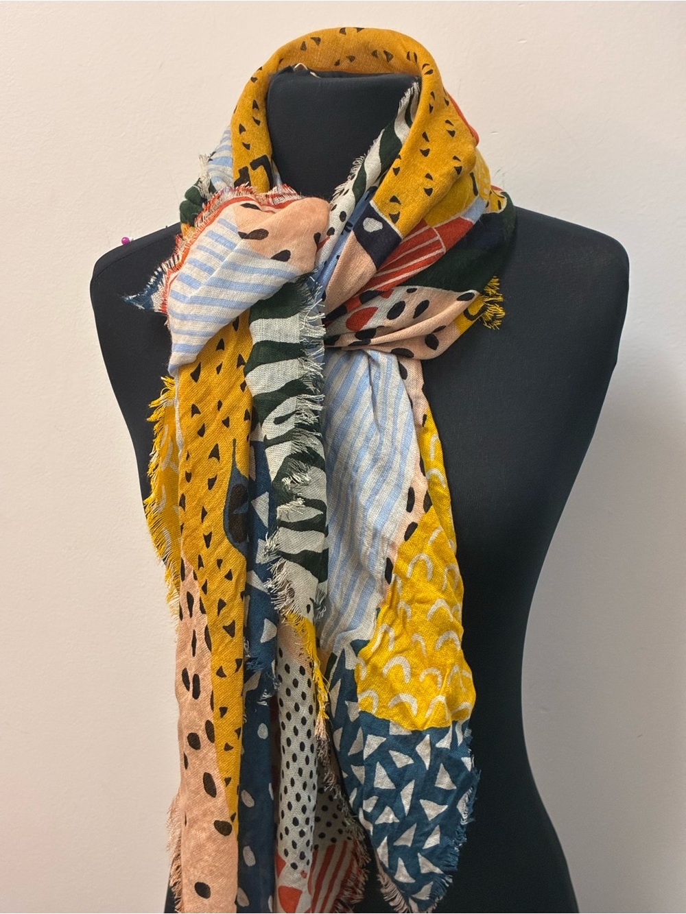 Bimba y Lola Dinosaur Large 55”/53” Scarf Wrap Sarong - Picture 2 of 7